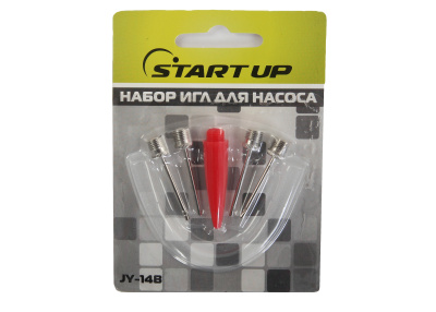 Набор игл для насоса Start Up TY-14В 4 штуки+переходник  Набор игл для насоса Start Up TY-14В 4 штуки+переходник