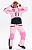 Комбинезон Alpha Endless Color Burst розовый