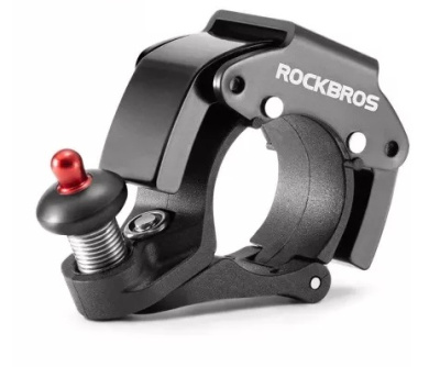 Звонок Rockbros чёрный в виде кольца