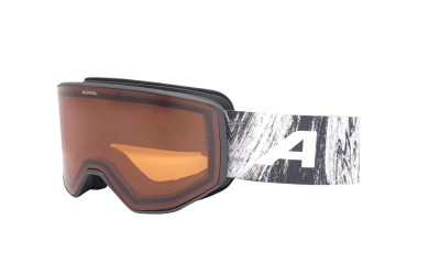 Очки Alpina Venet Black-Glacier Matt/Orange S2