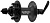 Втулка передняя Shimano M475, 32 отверстия, 6-болт, QR