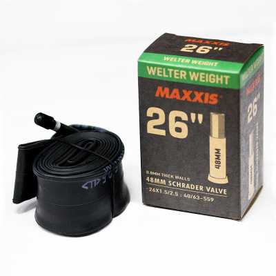 Камера Maxxis Welter Weight 26х1.50/2.50 LSV  Камера Maxxis Welter Weight 26х1.50/2.50 LSV