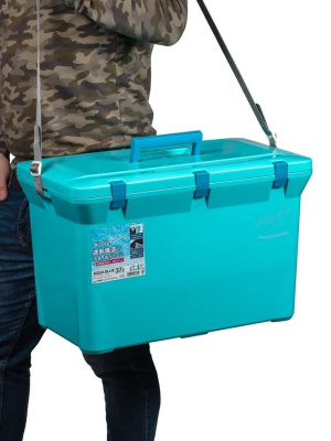 Термобокс Shinwa Aqua Blue 37 л