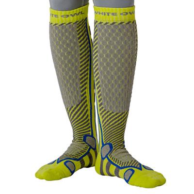 Термоноски White Owl A1-90671 серый с желтым