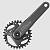 Система Shimano 00-180892 передняя 10 скоростей