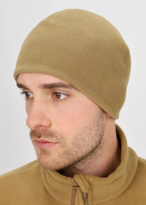 Шапка Сплав Скопа флис темно-песочная 