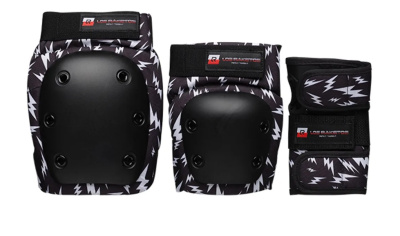 Комбо защита Los Raketos Combi LRK-006 white/black Комбо защита Los Raketos Combi LRK-006 white/black