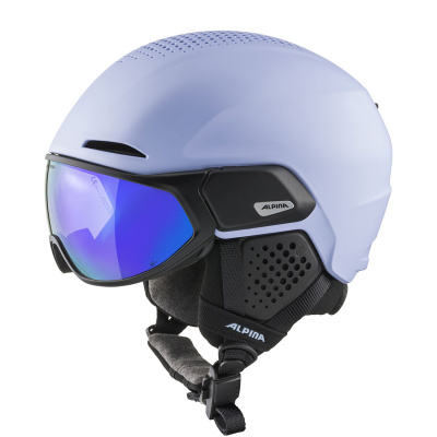 Шлем Alpina Alto Q-Lite Lilac-Black Matt Шлем Alpina Alto Q-Lite Lilac-Black Matt