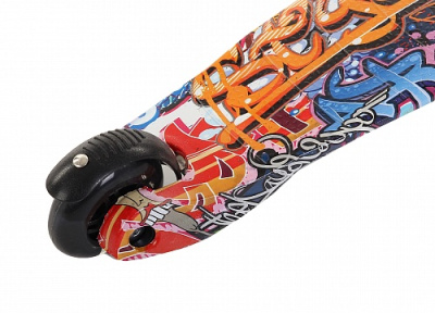 Самокат трехколесный Larsen Wave Graffiti Самокат трехколесный Larsen Wave Graffiti