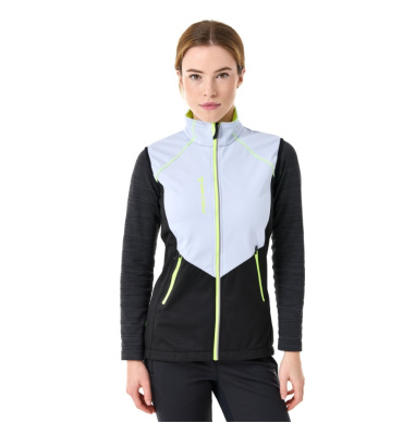 Жилет женский Fischer Softshell Warm чёрно-серый