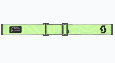 Очки Scott Shield glow green/AMP ice chrome S2 