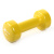 Гантель виниловая Start Up NT08010 2 кг yellow Гантель виниловая Start Up NT08010 2 кг yellow
