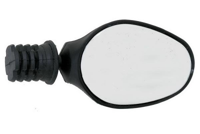 Зеркало 6-310 ромбообразное плоское, чёрное