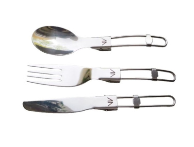 Набор складных столовых приборов Goraa Stainless Steel Cultery 