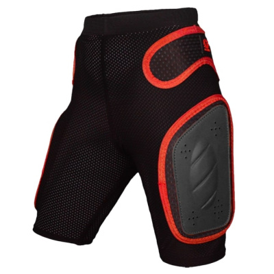 Защитные шорты Los Raketos Armor CKP-001 black-red
