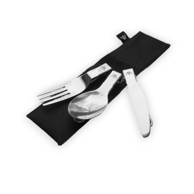 Набор складных столовых приборов Goraa Stainless Steel Cultery 