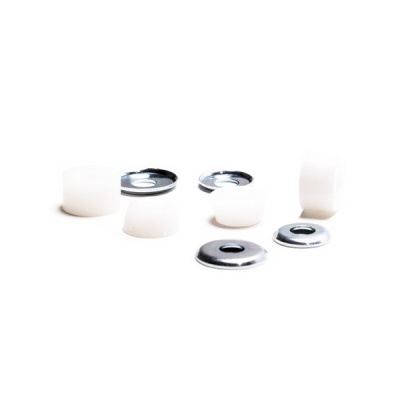 Амортизаторы и шайбы для двух подвесок Footwork white  Амортизаторы и шайбы для двух подвесок Footwork white