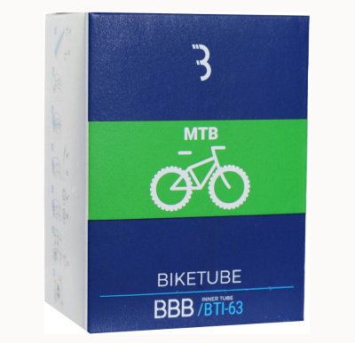 Камера BBB BikeTube 26x1,75/2,35 AV 33mm Black Камера BBB BikeTube 26x1,75/2,35 AV 33mm Black