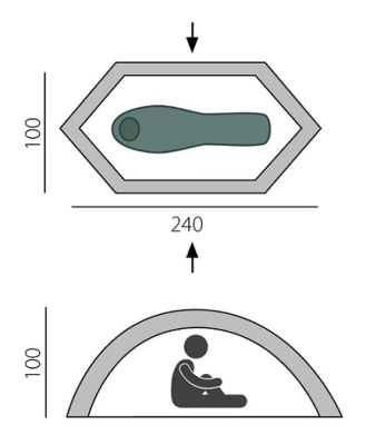 Палатка BTrace Bike base 