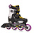 Ролики Fila NRK Junior G black/violet/yellow
