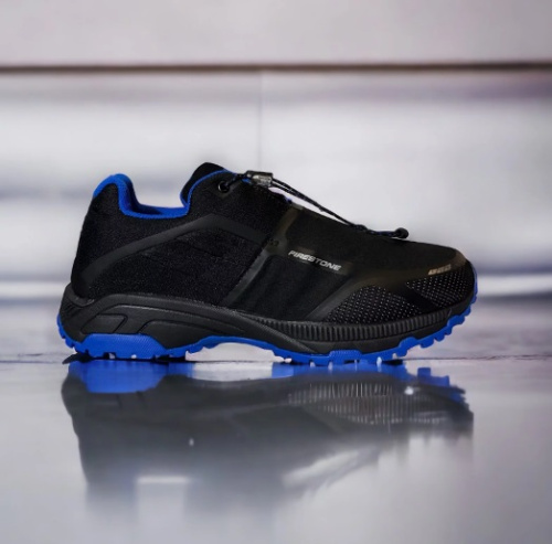 Кроссовки Editex Firestone чёрный/синий