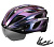 Велошлем Rockbros TT-16 Wind Mirror, хамелеон фиолетовый