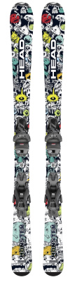 Комплект горных лыж Head 25-26 Monster Easy Jrs+Jrs 4.5 Gw Ca Br 80 [I] white-black 