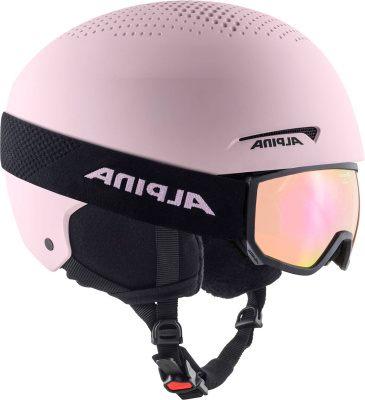 Шлем Alpina Zupo Set (+Piney) Light-Rose Matt Шлем Alpina Zupo Set (+Piney) Light-Rose Matt