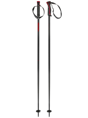 Палки горнолыжные Head Frontside 18 mm carbon black/red