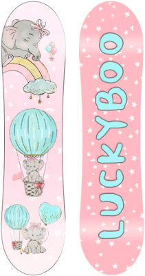 Сноуборд Luckyboo Space Pink Сноуборд Luckyboo Space Pink