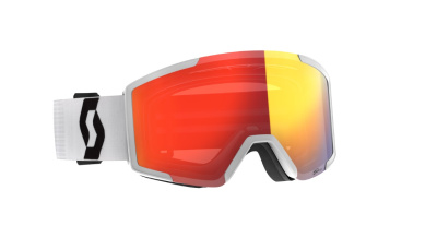 Очки Scott Shield mineral white/black/AMP red chrome  