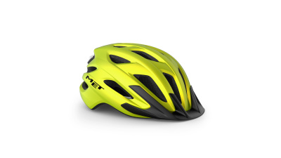 Шлем Met Crossover Metallic Lime Yellow