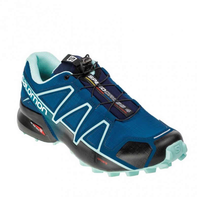 Кроссовки SALOMON SPEEDCROSS 4 W Poseidon/Eggshe 