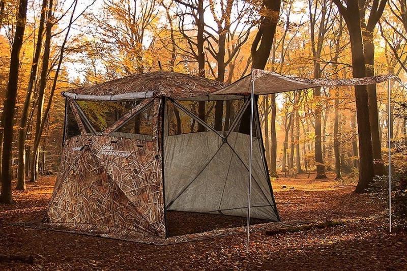 Трапециевидная кухня-шатёр четырехгранной формы HIGASHI представлена в трёх моделях