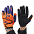 Перчатки Dragonfly Cross Orange-Utramarine