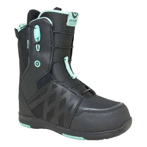 Ботинки сноубордические Atom Freemind Black/Aquamarine