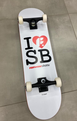 Скейтборд White and Black SB