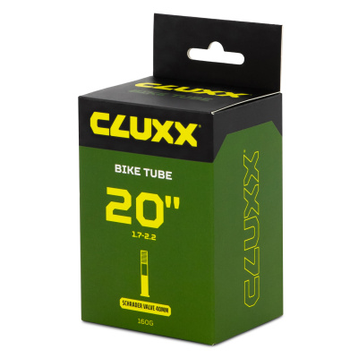 Камера Cluxx 20х1,75/2.125 Schrader (AV40) Black