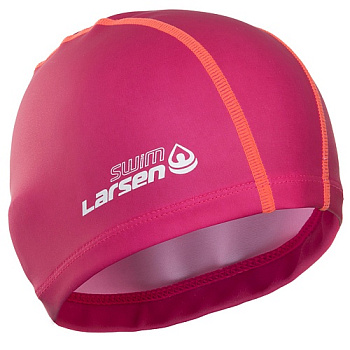 Шапочка плавательная Larsen Ultra  (Розовый)