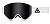 Очки Ashbury A12 white triangle (dark smoke lens/yellow spare)